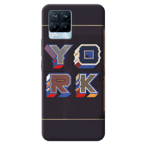 Realme 8 Pro York Transparent Silicone TPU Θήκη