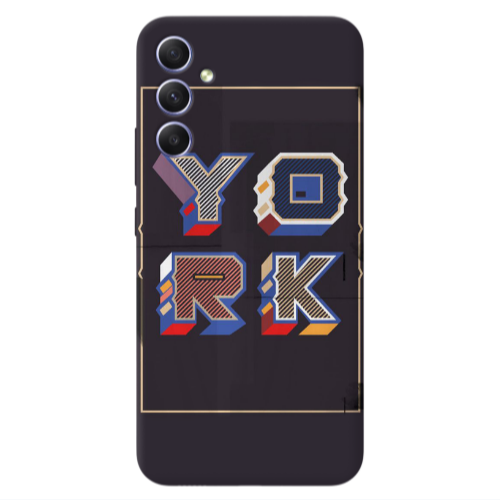 Samsung A34 York Transparent Silicone TPU Θήκη