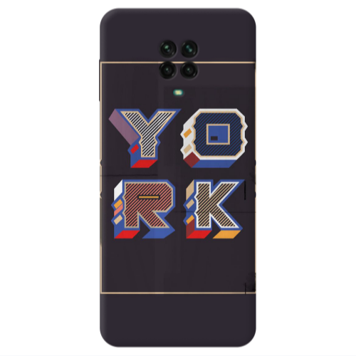 Xiaomi Redmi Note 9S York Transparent Silicone TPU Θήκη