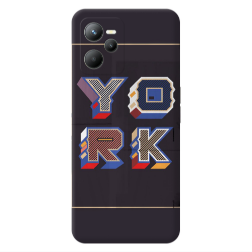 Realme C35 York Transparent Silicone TPU Θήκη