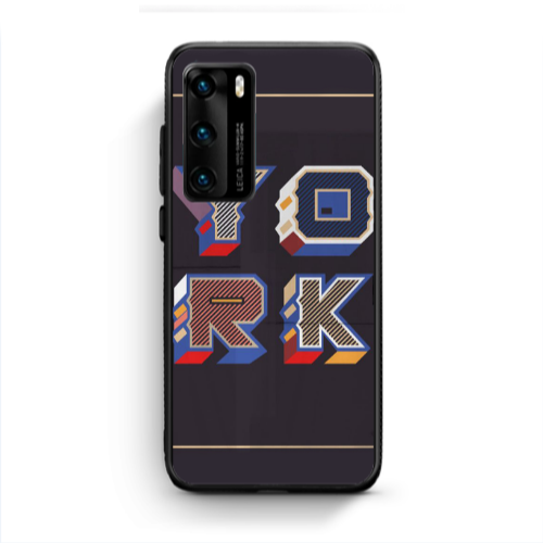 Huawei P40 York Black Glossy Θήκη