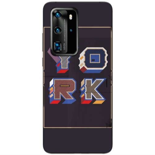 Huawei P40 Pro York Transparent Silicone TPU Θήκη