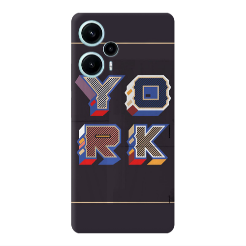 Xiaomi Poco F5 York Transparent Silicone TPU Θήκη