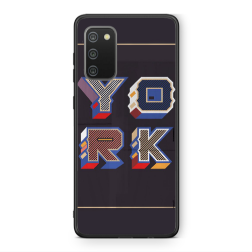 Samsung A02s York Black Glossy Θήκη