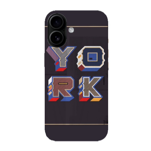 Apple Iphone 16 York Transparent Silicone TPU Θήκη