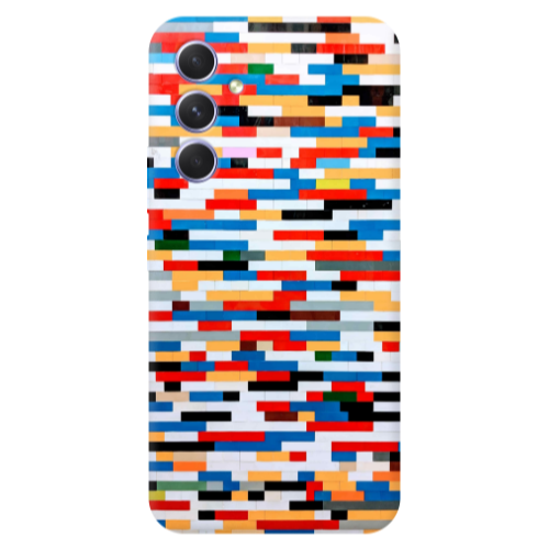Samsung A56 Color chart Transparent Silicone TPU Θήκη