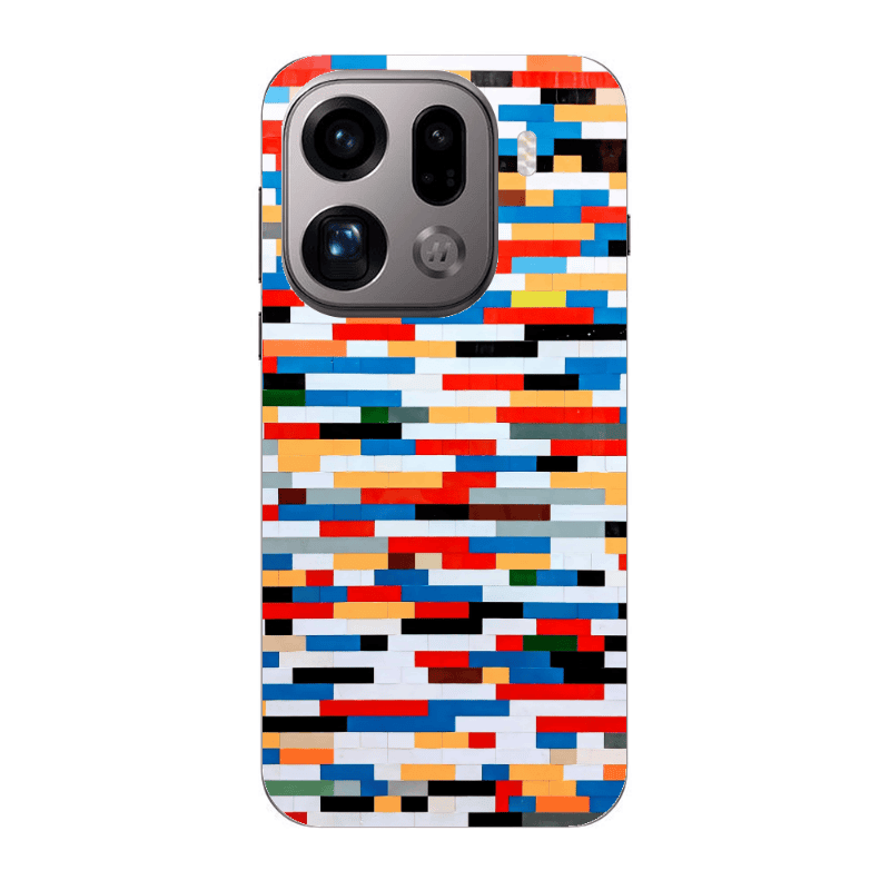 Oppo Find X9 Pro Color chart Transparent Silicone TPU Θήκη