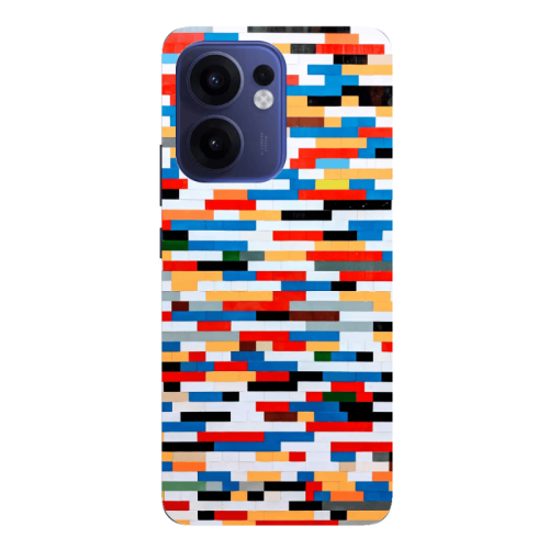 Oppo Reno13 FS Color chart Transparent Silicone TPU Θήκη