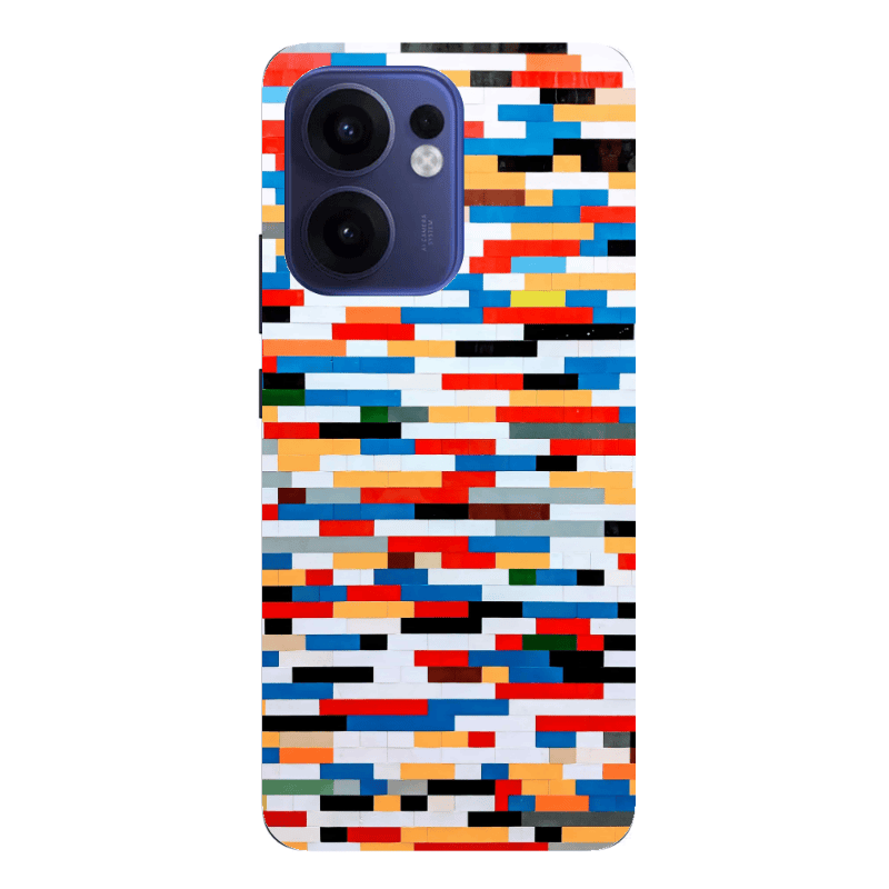 Oppo Reno13 FS Color chart Transparent Silicone TPU Θήκη