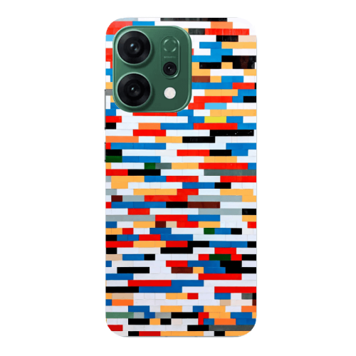 Oppo RENO 14 Color chart Transparent Silicone TPU Θήκη