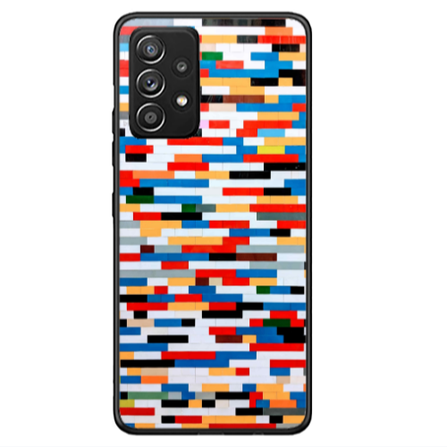 Samsung A33 Color chart Black Glossy Θήκη