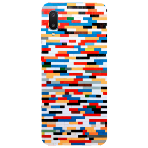 Samsung A02 Color chart Transparent Silicone TPU Θήκη