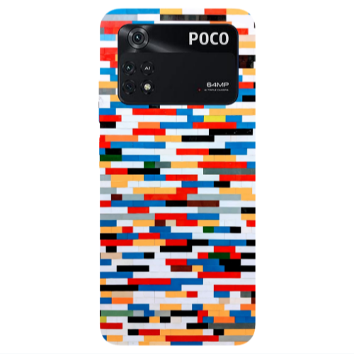 Xiaomi Poco M4 Pro 4G Color chart Transparent Silicone TPU Θήκη
