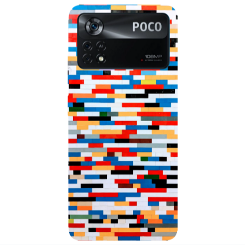 Xiaomi Poco X4 Pro Color chart Transparent Silicone TPU Θήκη