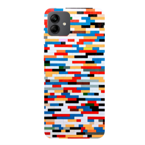 Samsung A04 Color chart Transparent Silicone TPU Θήκη