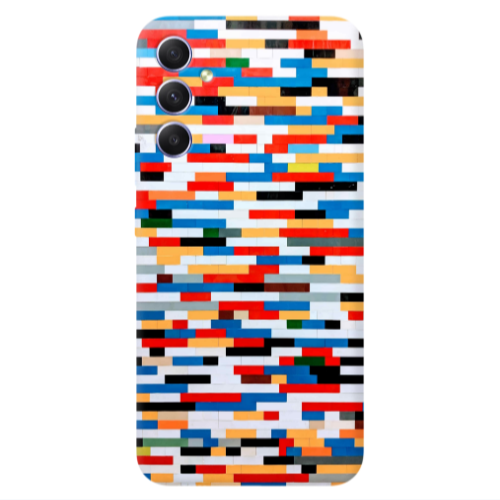 Samsung A34 Color chart Transparent Silicone TPU Θήκη