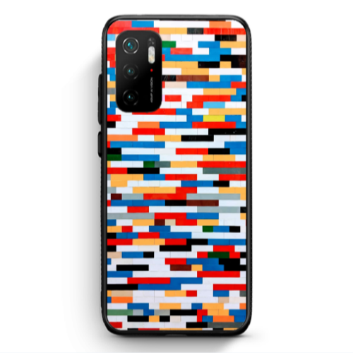 Xiaomi Poco M3 Pro Color chart Black Glossy Θήκη