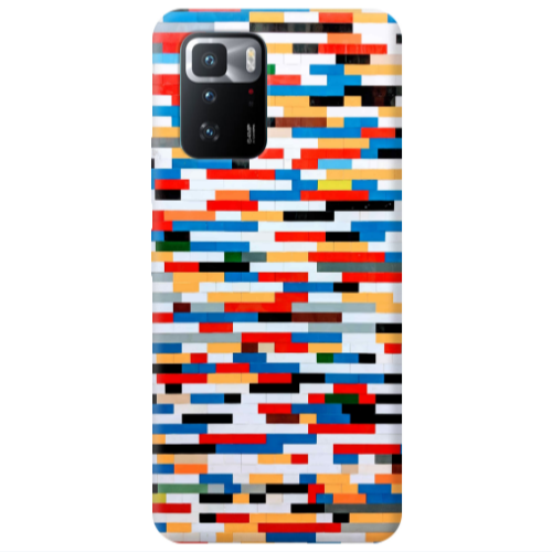 Xiaomi Poco X3 GT Color chart Transparent Silicone TPU Θήκη