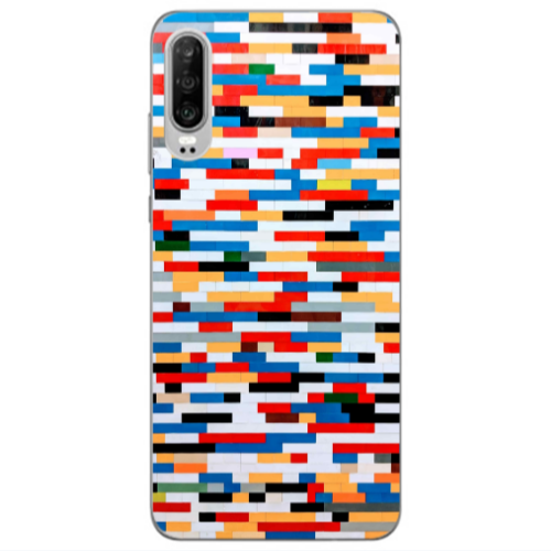 Huawei P30 Color chart Transparent Silicone TPU Θήκη
