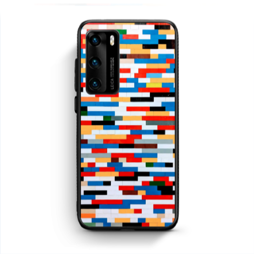 Huawei P40 Color chart Black Glossy Θήκη