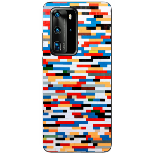 Huawei P40 Pro Color chart Transparent Silicone TPU Θήκη