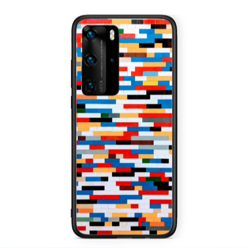Huawei P40 Pro Color chart Black Glossy Θήκη