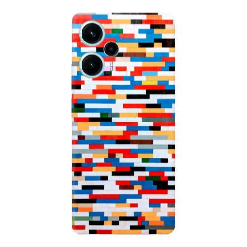 Xiaomi Poco F5 Color chart Transparent Silicone TPU Θήκη