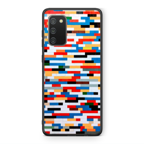 Samsung A02s Color chart Black Glossy Θήκη