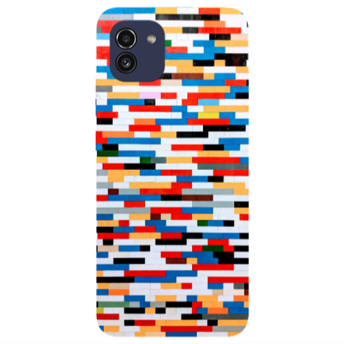Samsung A03 Color chart Transparent Silicone TPU Θήκη