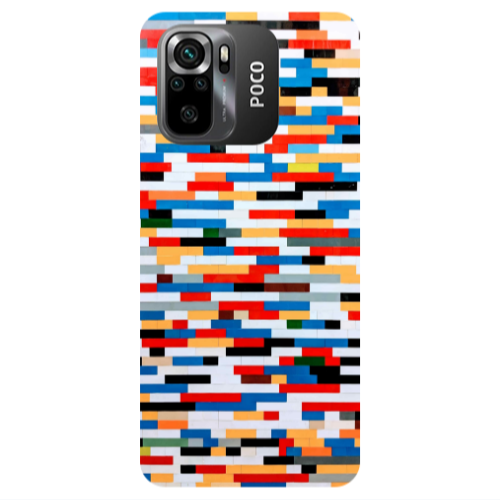 Xiaomi Poco M5 s Color chart Transparent Silicone TPU Θήκη
