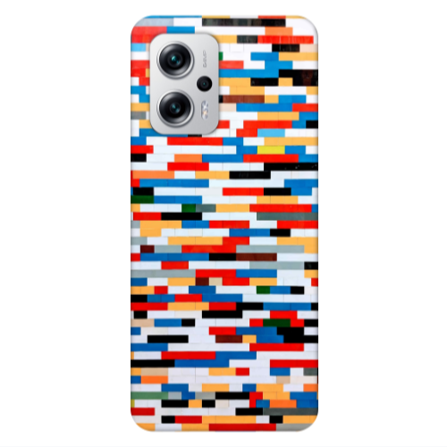 Xiaomi Poco X4 GT Color chart Transparent Silicone TPU Θήκη
