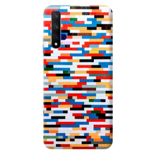 Huawei Nova 5 T Color chart Transparent Silicone TPU Θήκη