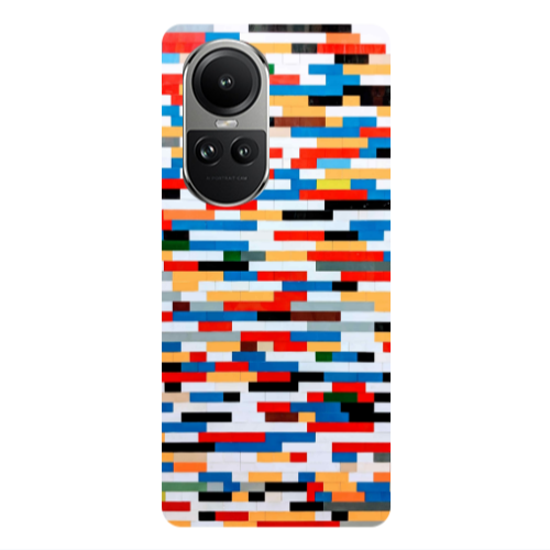 Oppo Reno10 5G Color chart Transparent Silicone TPU Θήκη