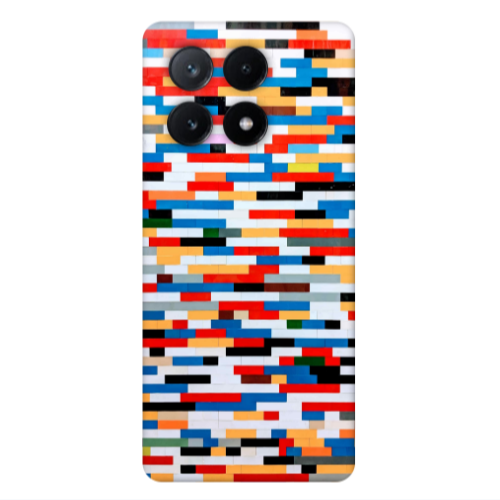 Xiaomi Poco X6Pro 5G Color chart Transparent Silicone TPU Θήκη