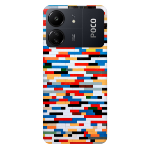 Xiaomi Poco C65 Color chart Transparent Silicone TPU Θήκη