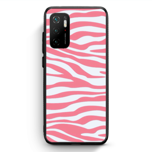 Xiaomi Poco M3 Pro Pink Zebra Black Glossy Θήκη