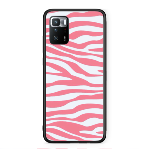 Xiaomi Poco X3 GT Pink Zebra Black Glossy Θήκη