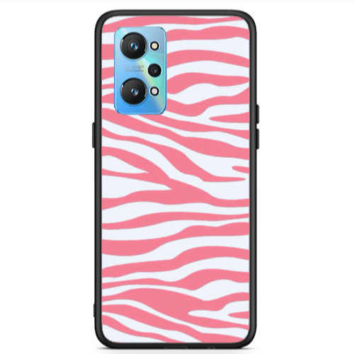 Realme Gt Neo 2 Pink Zebra Black Glossy Θήκη