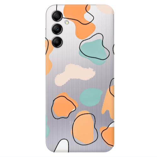 Samsung A24 Colorful spots Transparent Silicone TPU Θήκη