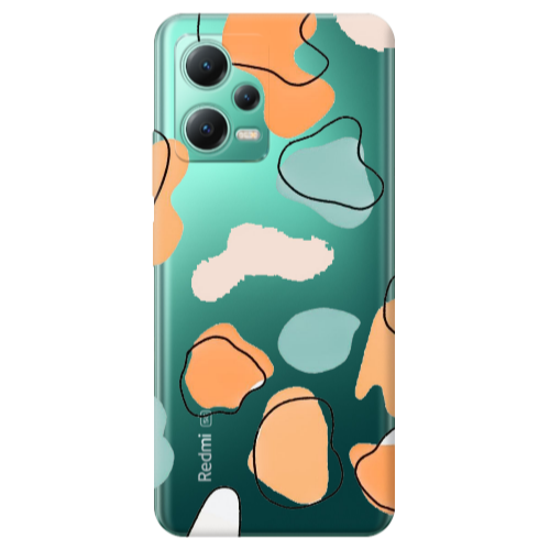 Xiaomi Redmi Note 12 Pro Plus 5G Colorful spots Transparent Silicone TPU Θήκη