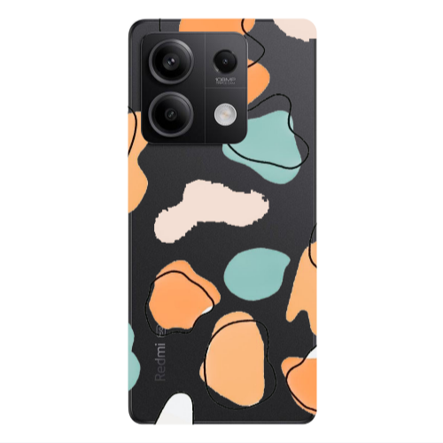 Xiaomi Redmi Note 13 5G Colorful spots Transparent Silicone TPU Θήκη