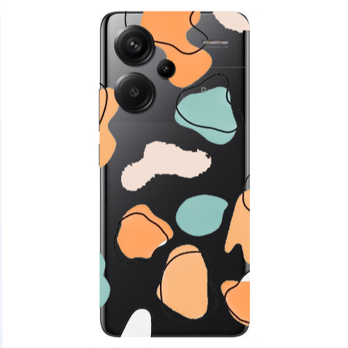 Xiaomi Redmi Note 13 Pro+ 5G  Colorful spots Transparent Silicone TPU Θήκη