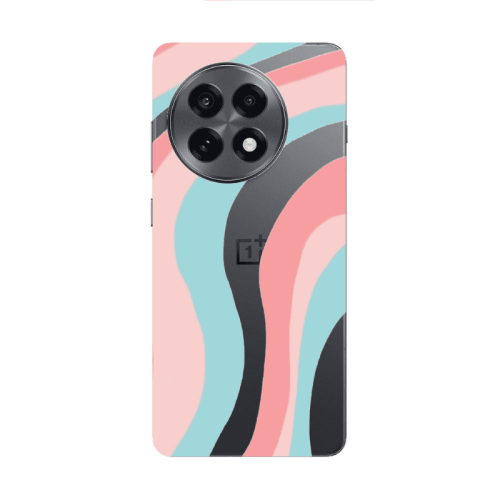 Oneplus 13 5G Colored lines Transparent Silicone TPU Θήκη