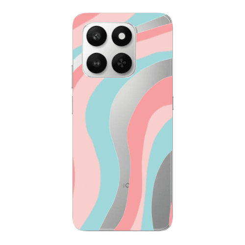 Honor Magic 400 Smart Colored lines Transparent Silicone TPU Θήκη