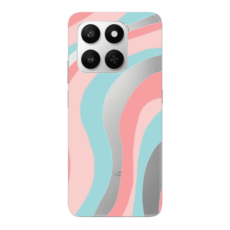 Honor Magic 400 Smart Colored lines Transparent Silicone TPU Θήκη