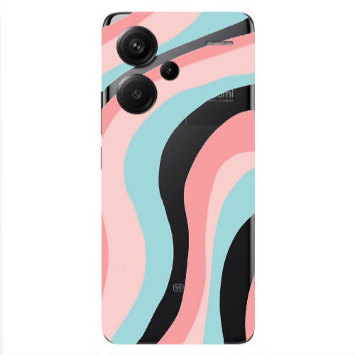 Xiaomi Redmi Note 13 Pro+ 5G  Colored lines Transparent Silicone TPU Θήκη