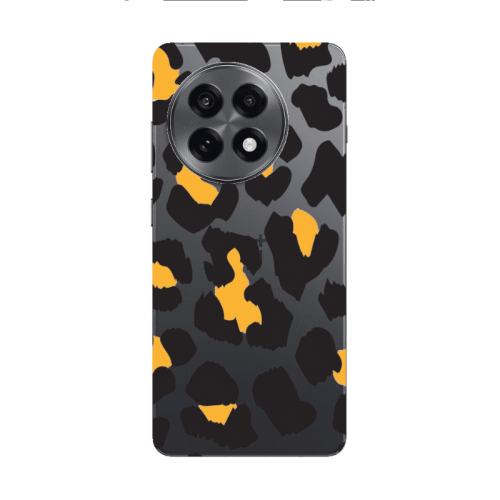Oneplus 13 5G Yellow leopard Transparent Silicone TPU Θήκη