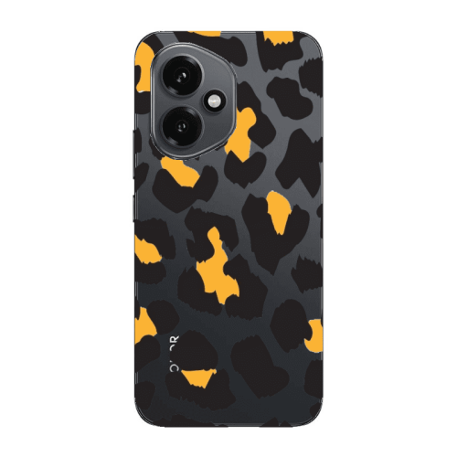 Honor Magic 400 Yellow leopard Transparent Silicone TPU Θήκη