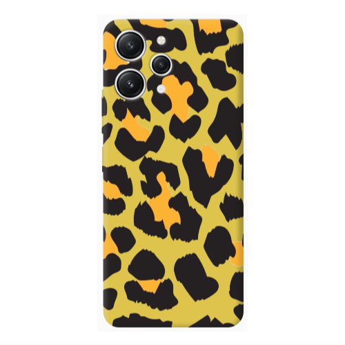 Xiaomi Redmi 12 Yellow leopard Yellow Colored Silicone TPU Θήκη