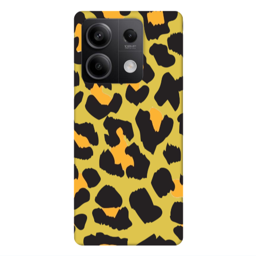 Xiaomi Redmi Note 13Pro 5G Yellow leopard Yellow Colored Silicone TPU Θήκη